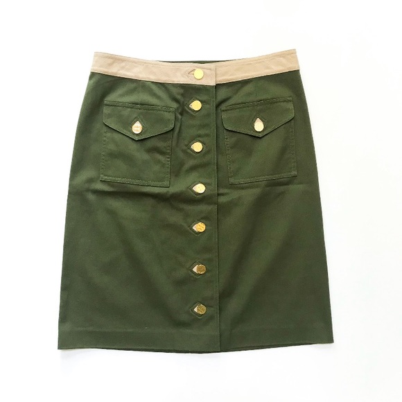 Tory Burch Dresses & Skirts - Tory Burch Army Green Skirt